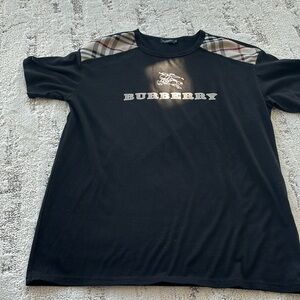Men’s Burberry Tshirt Black Size XL